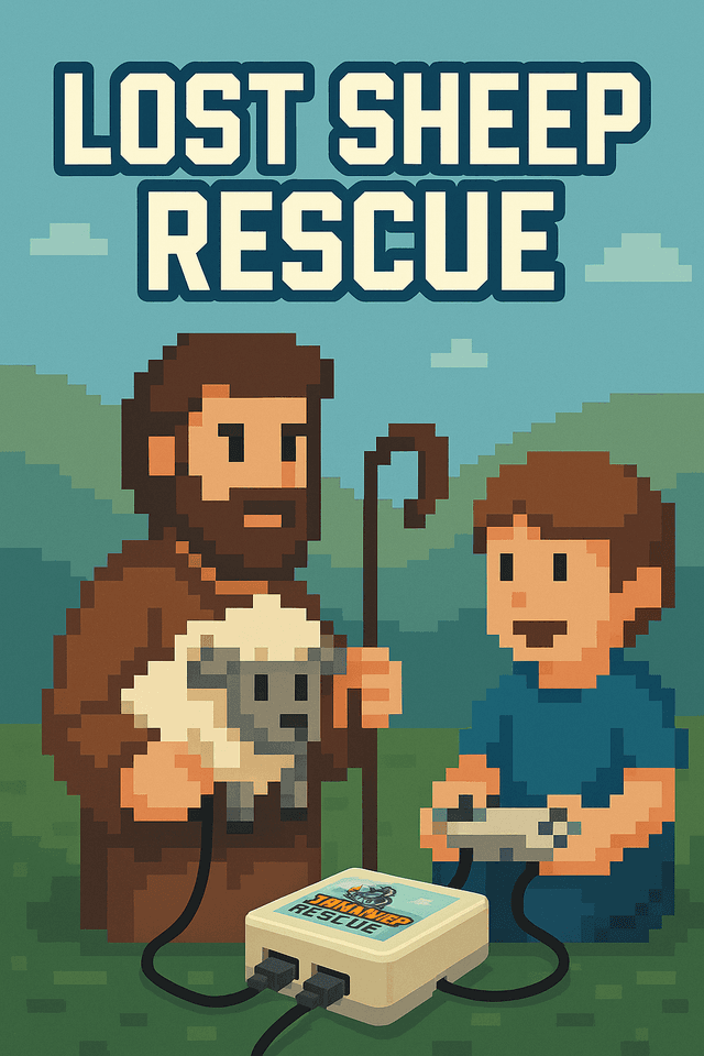 Lost Sheep Rescue game art
